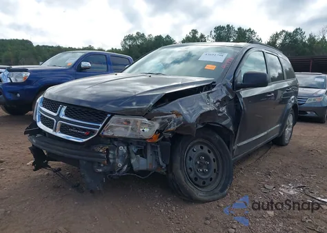 2018 Dodge Journey Se from USA, damaged, VIN 3C4PDCAB2JT513310